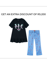 Girls Set of Pant and Tee